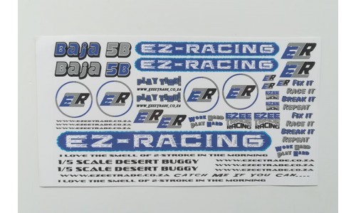 Sticker Sets A5 - BLUE - EACH | EZR